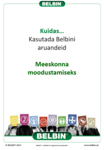 Meeskonna moodustamine