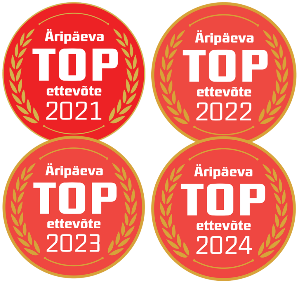 Äripaeva top 2021, 2022, 2023, 2024 ettevõte