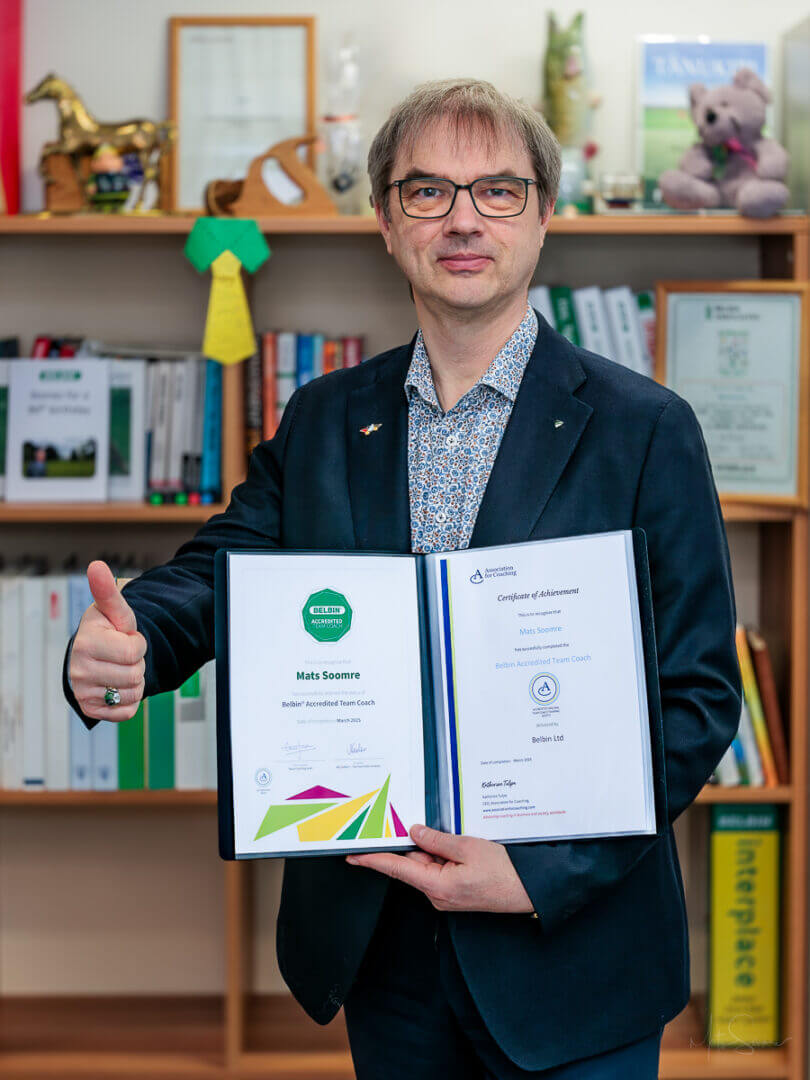Mats Soomre, Belbin Accredited Team Coach
