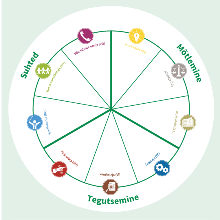 Belbini meeskonnarollide ring - tasakaalus meeskond